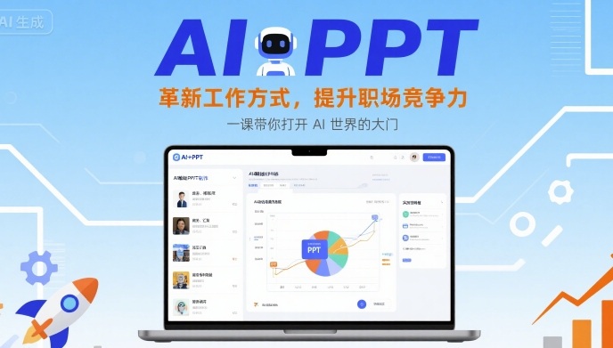 AI+PPT：革新工作方式，提升职场竞争力，一课带你打开 AI 世界的大门-优优云网创